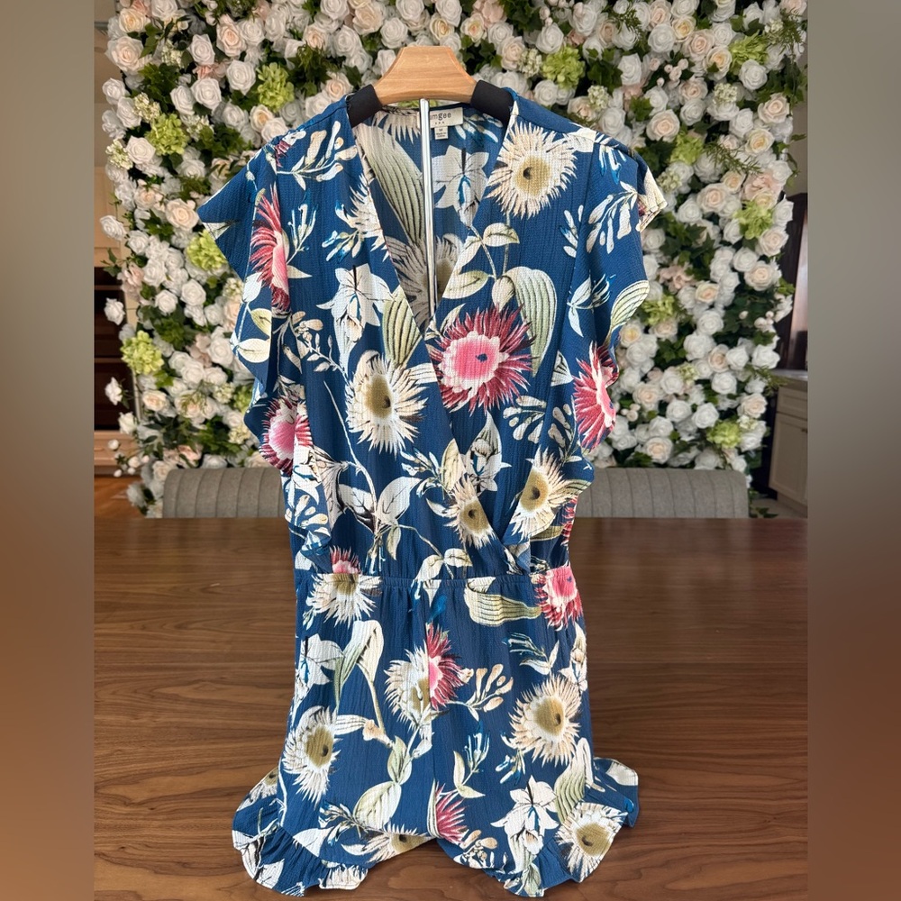 Umgee Floral Romper – Size M